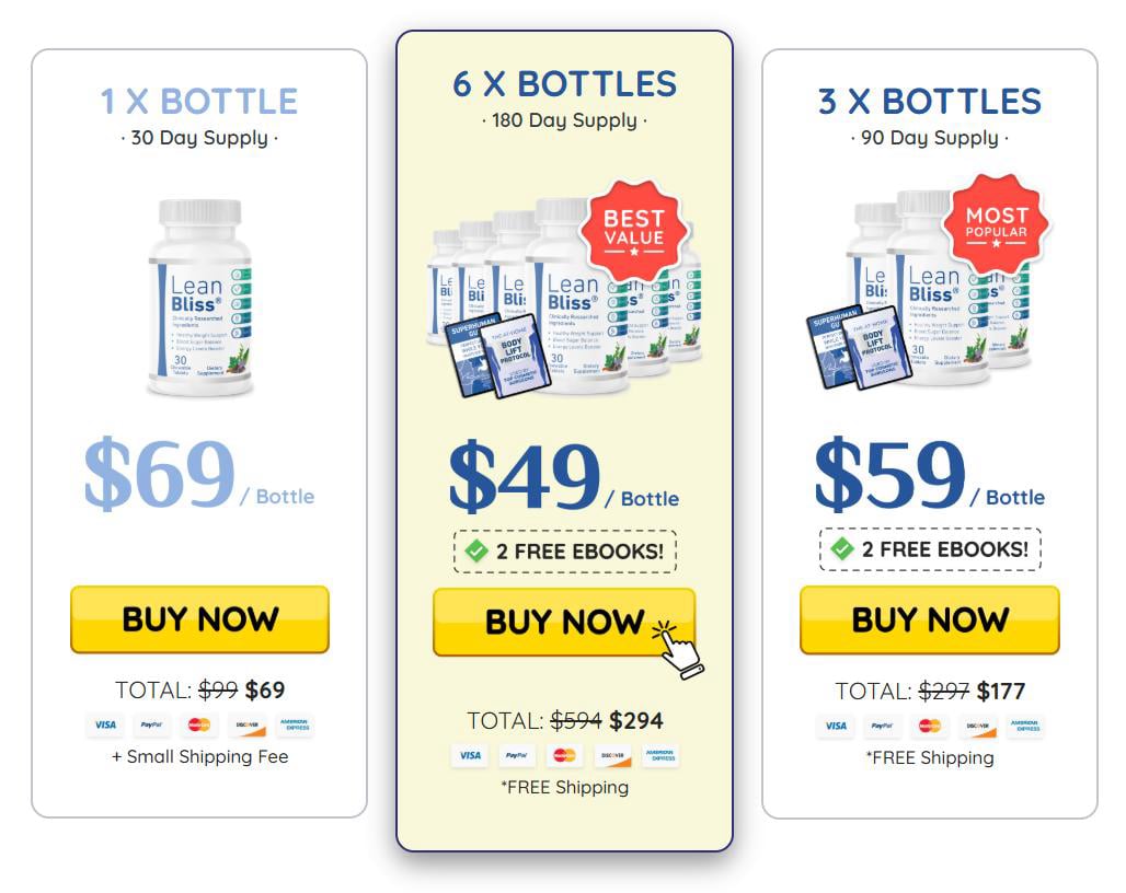 LeanBliss price