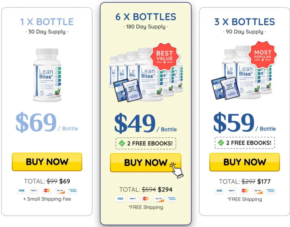 LeanBliss price